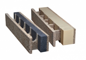 Medžio - betono blokeliai ISO SPAN - Blokelių Centras